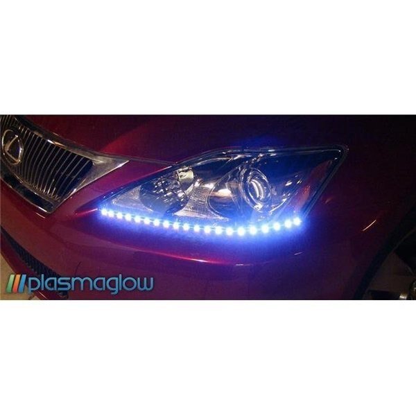 PlasmaGlow 10870 Lightning Eyes LED Headlight Kit - BLUE, Plasmaglow, Mfr#: 10870